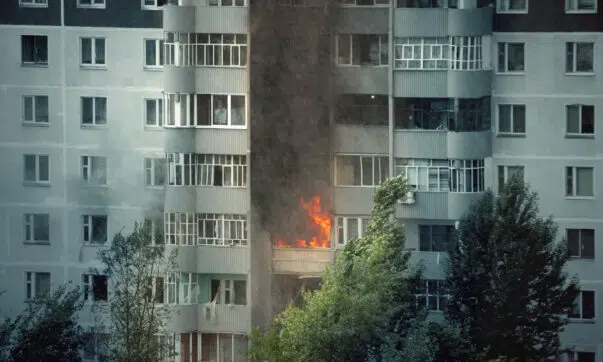 Incendie immeuble