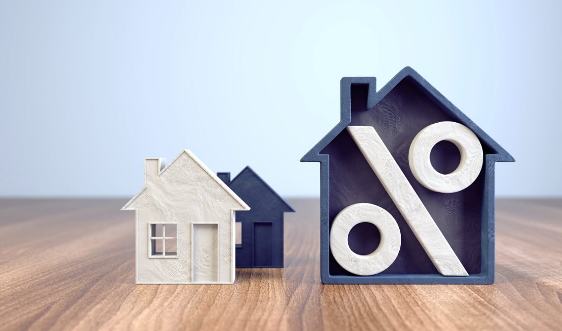 Un pourcentage dans une maison miniature