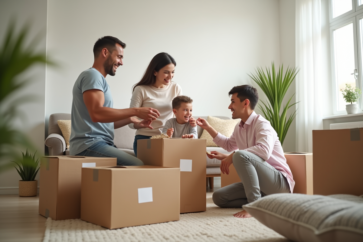 cartons déménagement