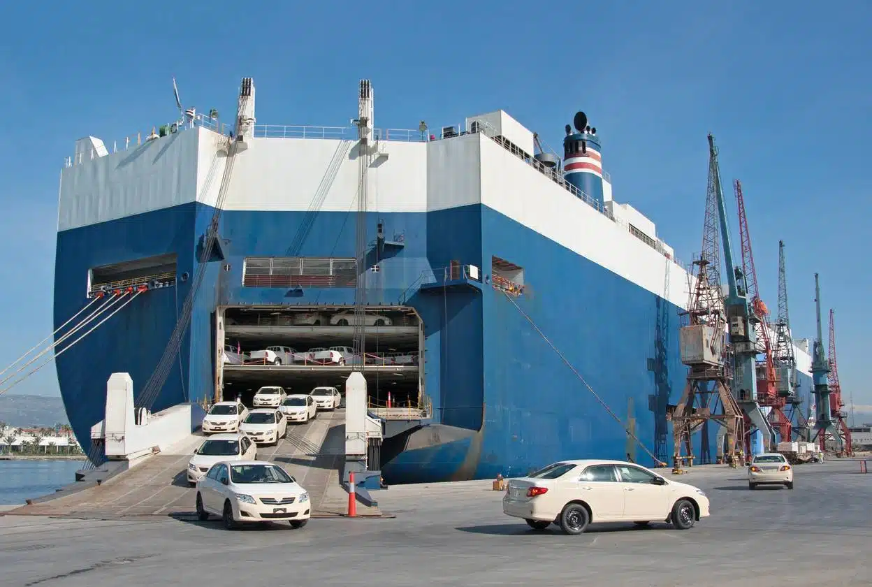 transport maritime véhicule